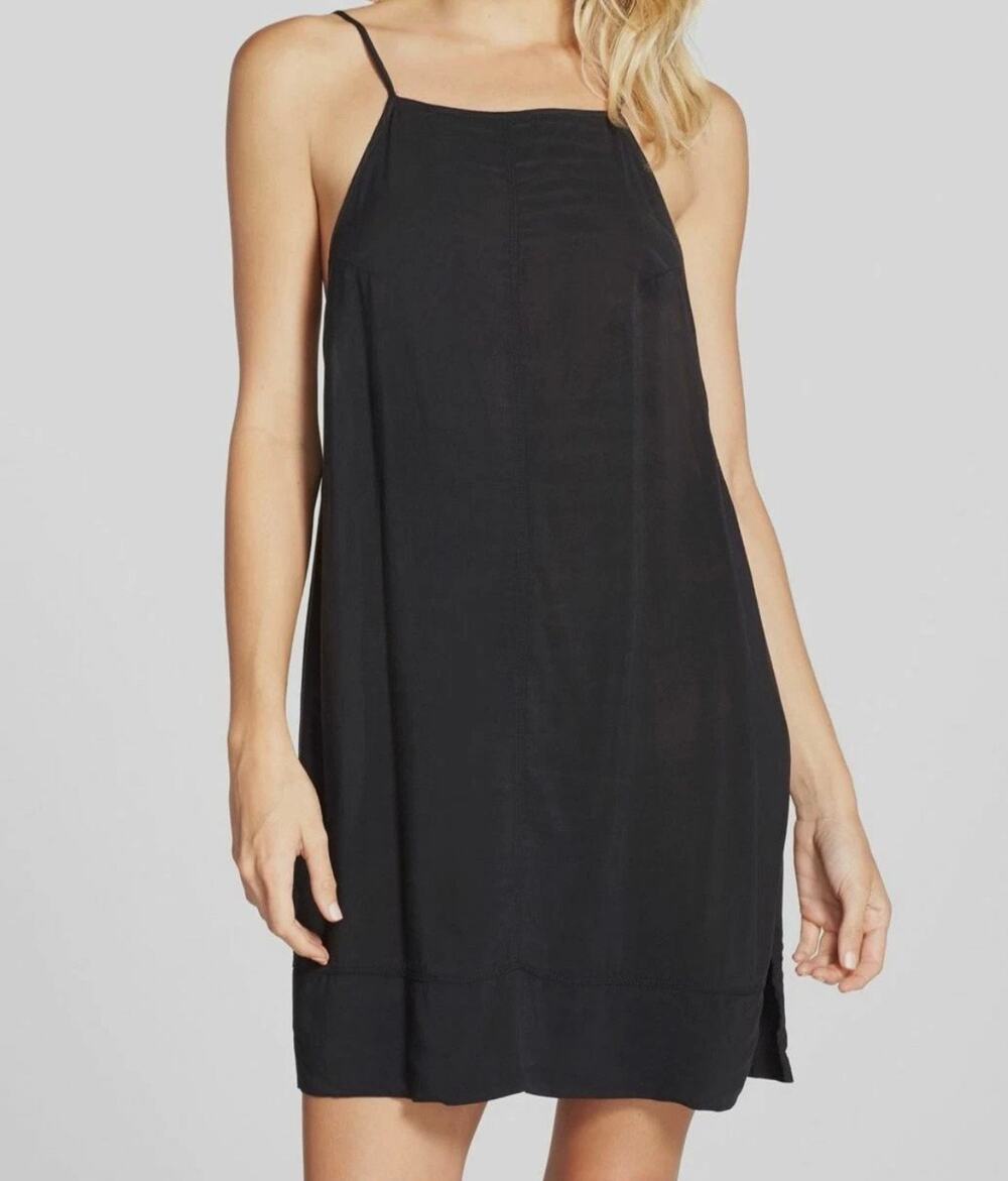 Boho Chic Free People Sleepwear Slip Chemise Side Slit Linegerie Dress Casual